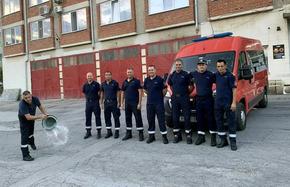 Още седем шуменски огнеборци ще помагат при гасенето на пожарите в Гърция