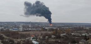 Руските власти в Луганск твърдят, че украински ракети са ударили града