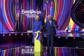 Крал Чарлз Трети откри сцената, на която ще се проведе „Евровизия"