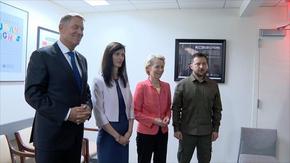 Румънският президент: Намерени са решения за транзита и износа на украинско зърно