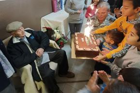 Ветеранът от Втората световна война Никола Пенчев стана на 101 години