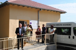 Център за социални услуги в Община Никола Козлево вече и със собствен микробус