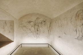 Тайна стая, изрисувана от Микеланджело, отваря за първи път за посетители