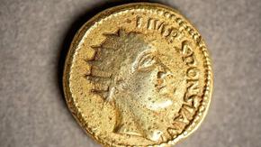 Златна монета доказва, че "фалшив" римски император е бил истински