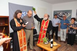 Откриха с водосвет предизборния щаб на ПП ГЕРБ във В. Преслав