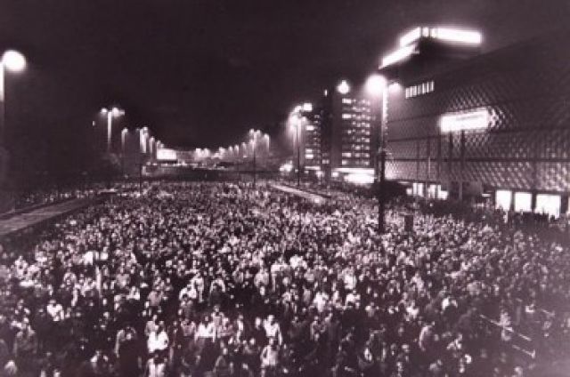 Сн. Архив:Лайпциг, ГДР, 9.10.1989г.