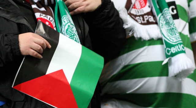 Палестински знамена донесоха очаквана глоба на "Селтик"