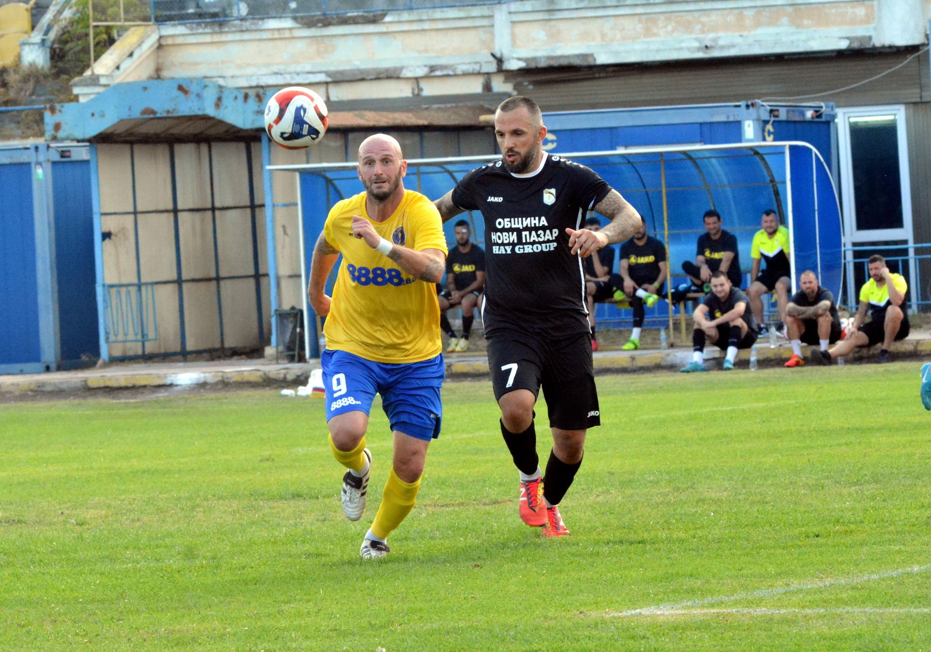 Румен Николов се разписа за шуменци срещу "Черноломец' в Попово. Снимка: архив.