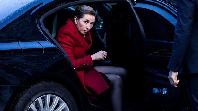 Датският премиер Мете Фредериксен.  Сн. Ройтерс
