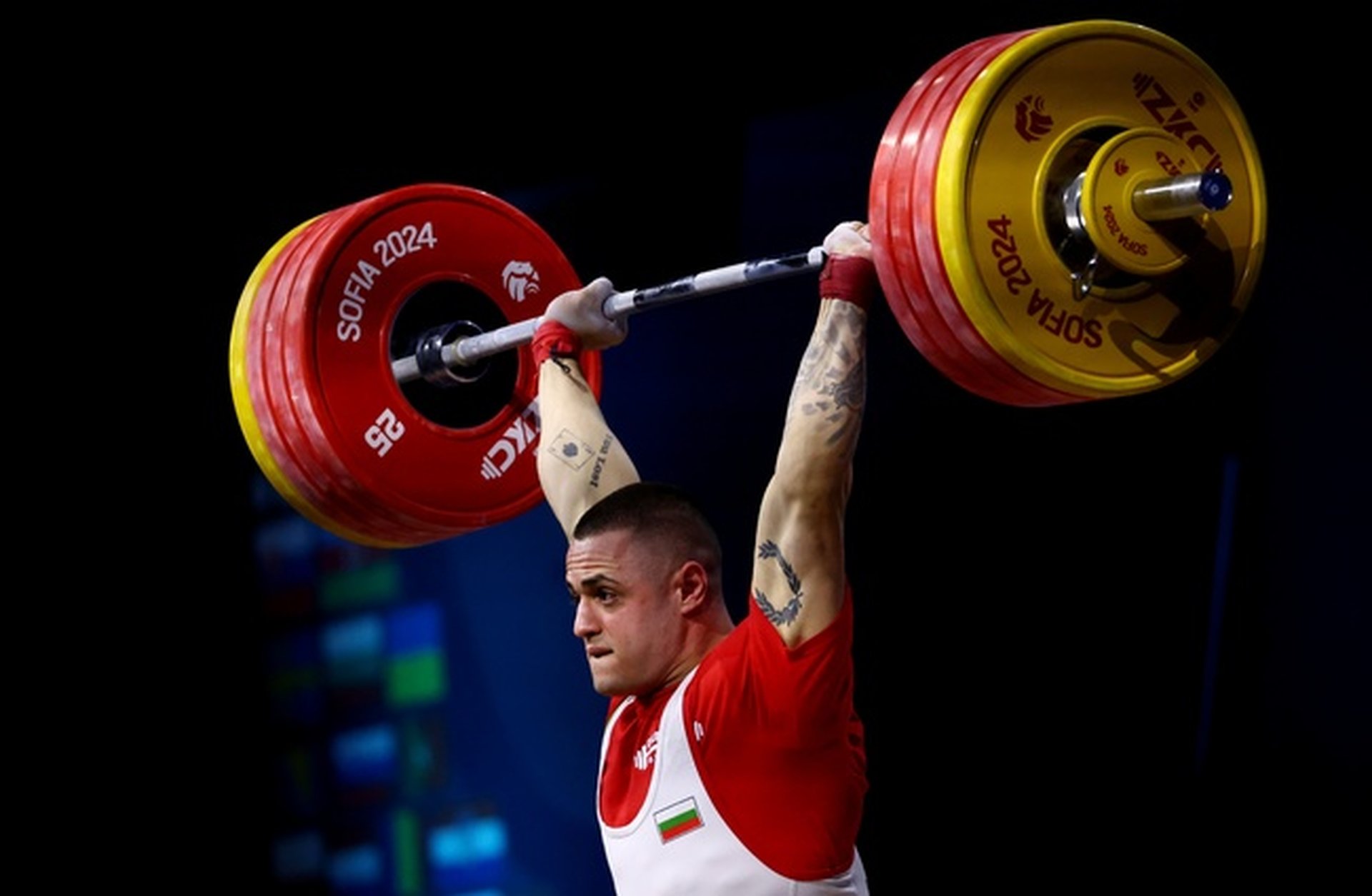 Карлос Насар спечели Световната купа по вдигане на тежести в категория до 89 килограма при мъжете / снимка: БТА