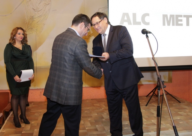 Наградата на "Алкомет" получи изпълнителния директор на фирмата Хюсеин Индже