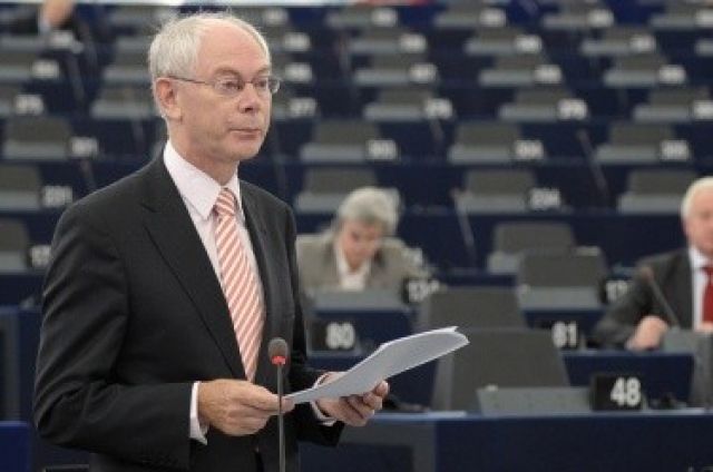 Председателят на Европейския съвет Херман Ван Ромпой