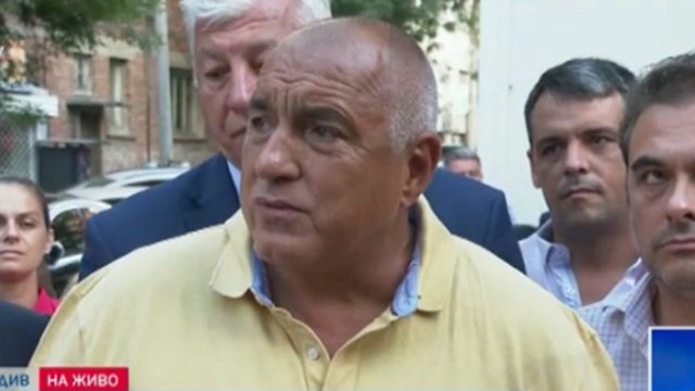 Скрийншот от прякото излъчване по Би Ти Ви.