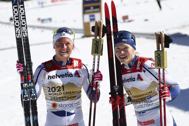 На Мая Далквист (вляво) в Швеция възлагат големи надежди за медали, затова флиртът й с американец разтревожи отбора / БТА