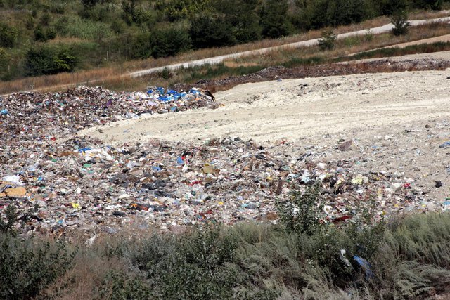 Депото за неопасни отпадъци край "Дивдядово", Снимка: Архив