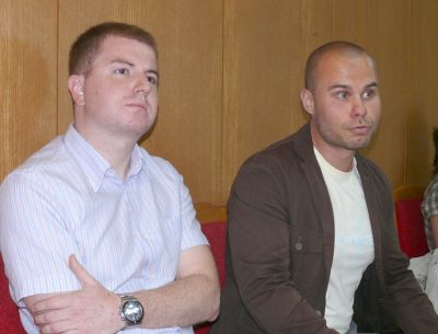 Ивайло Здравков /вдясно/