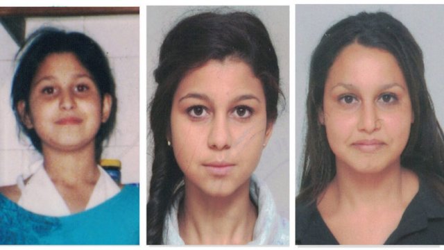 От ляво надясно Глория, Станка и Силвия Станкови