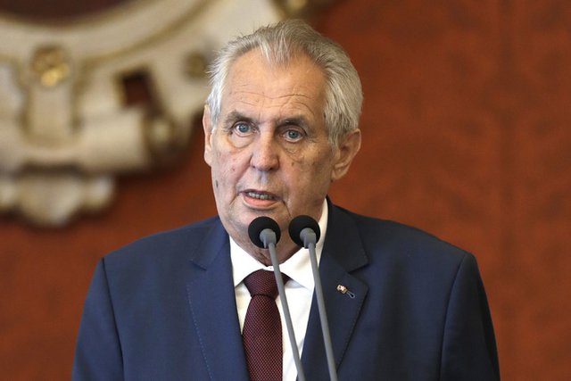 Милош Земан. Снимка АП/БТА