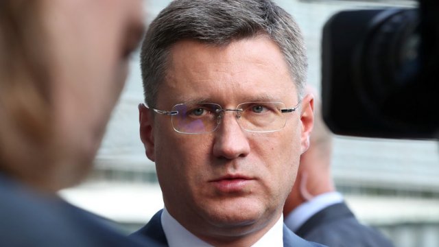 Руският министър на енергетиката Александър Новак.