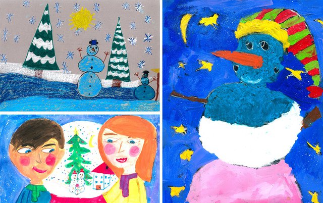 Наградени детски рисунки през 2019 г. Сн. Община Шумен
