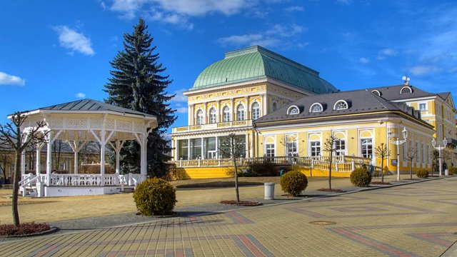 Казиното във Франтишкови Лазне (Франценсбад) в днешна Чехия