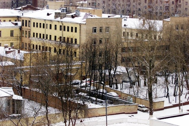 Центърът за предварително задържане "Лефортово" в Москва. Снимка: АП