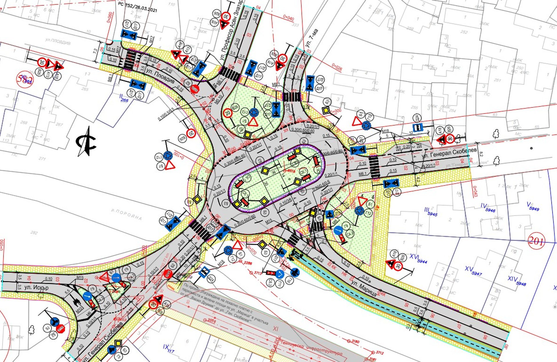 Правят кръгово на „циганския мост“ за 1,862 млн. евро