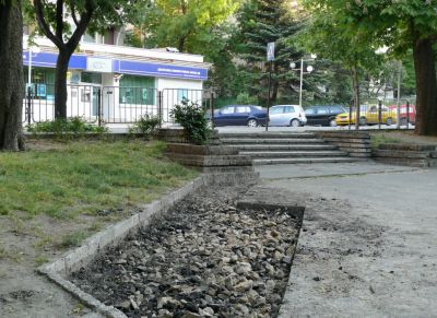 Мястото на бъдещия паметник