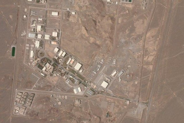 Сателитно изображение от "Планет лабс" на иранския ядрен обект в Натанз. Снимка АП / БТА