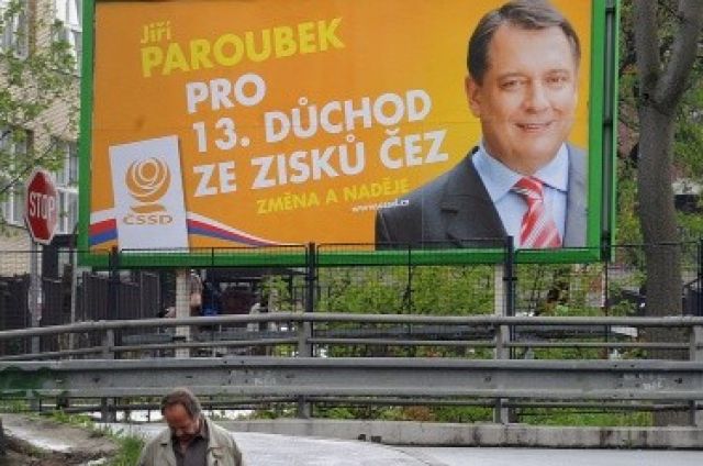 Формацията на Иржи Пароубек е основният фаворит на изборите