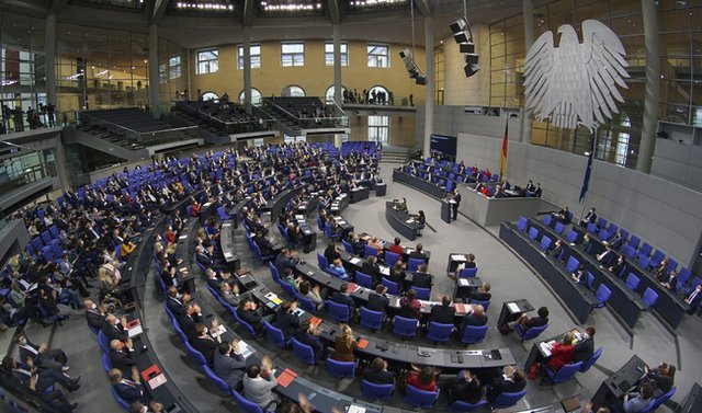 Заседание на Бундестага. Снимка: АП