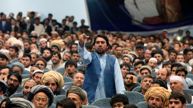 Предизборен митинг в Кабул. © Reuters