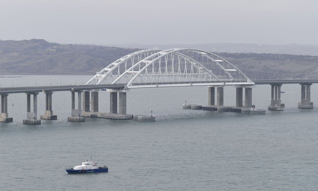 Кримският железопътен мост. Снимка: БТА