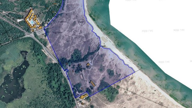 Теренът на "Аркутино"ЕАД в едноименната местност.