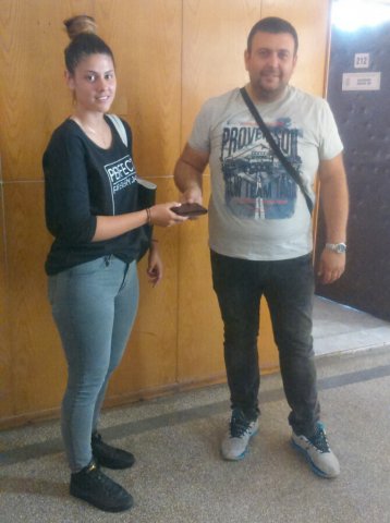 Магдалена Христова и Айдън Али, Снимка: ОД на МВР