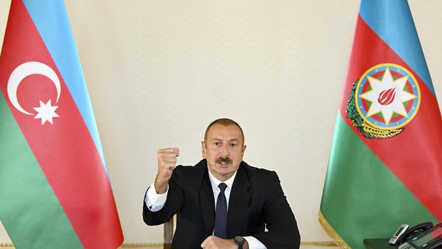 Азербайджанският президент Илхам Алиев. Сн. АП