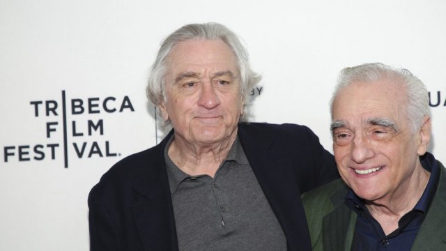 Робърт де Ниро и Мартин Скорсезе на тазгодишното издание на филмовия фестивал "Трайбека".  © Associated Press