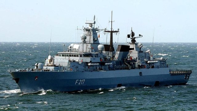 Фрегатата "Бавария".  © Wikimedia Commons)