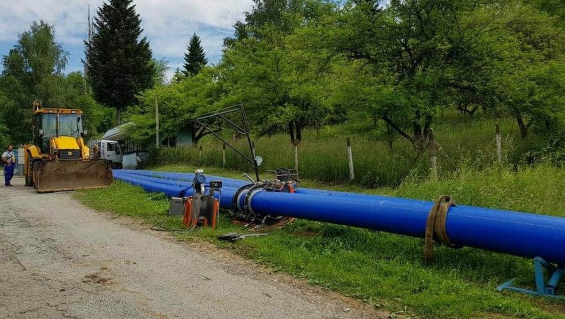 Ремонт на водопроводна мрежа в Община Севлиево  Снимка: Община Севлиево/3eNews
