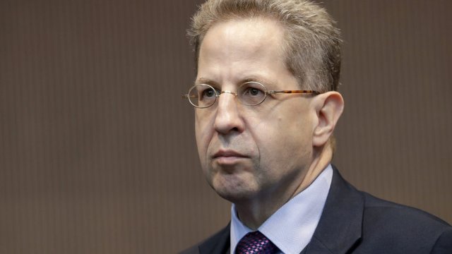 Хан-Георг Маасен, ръководител на Федералната служба за защита на Конституцията (контраразузнаването) на Германия. Сн. АР