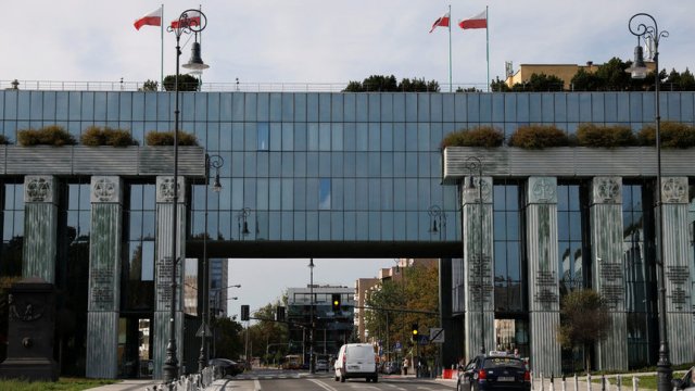 Сградата на полския върховен съд. © Reuters