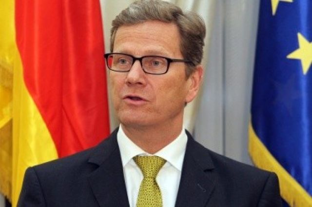 Германският министър на външните работи Гидо Вестервеле