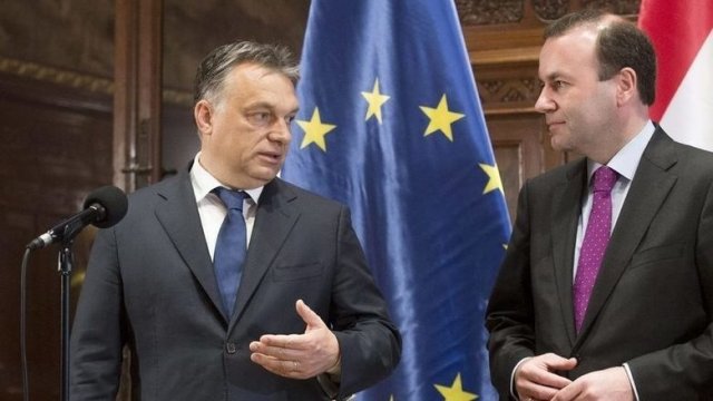 Виктор Орбан и Манфред Вебер © Associated Press