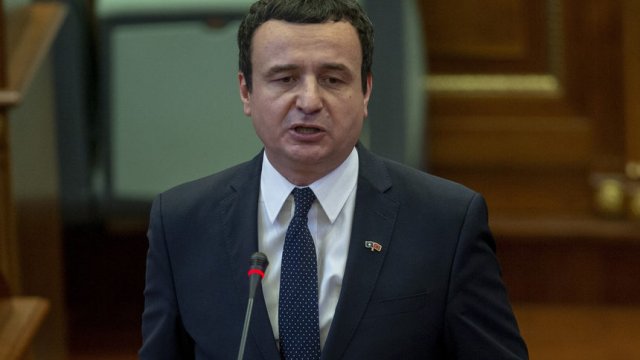 Албин Курти. Сн. АП