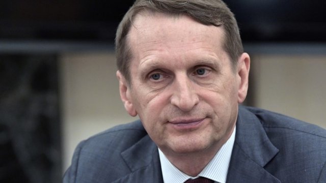 Директорът на руското външно разузнаване Сергей Наришкин