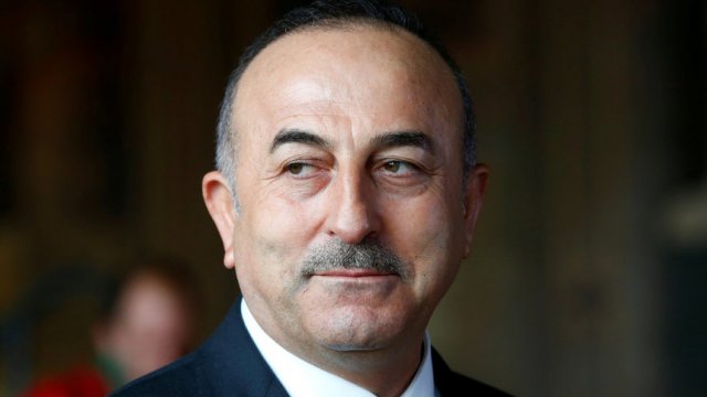 Турският външен министър Мевлют Чавушоглу.