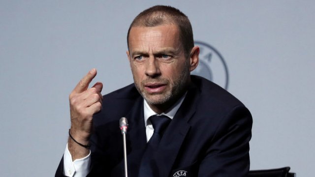 Президентът на УЕФА Александър Чеферин се изказа критично за посланията, които властите в Словения отправят към обществото. Сн. Ройтерс