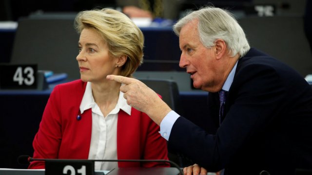 Урсула фон дер Лайен и Мишел Барние. © Reuters