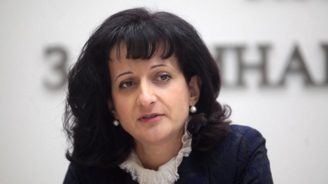 Председателят на Комисията за финансов надзор Карина Караиванова