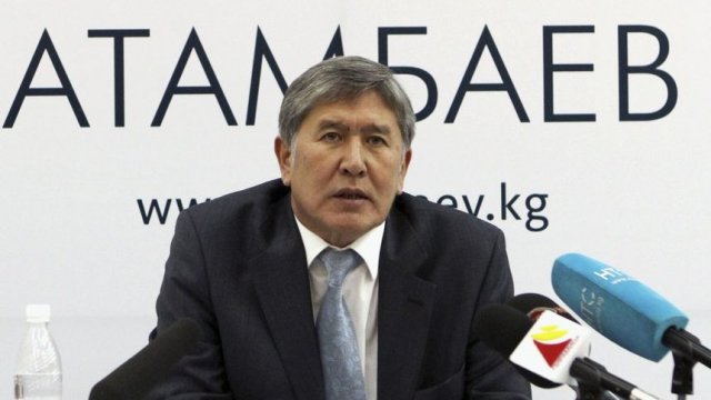Алмазбек Атамбаев. © Reuters